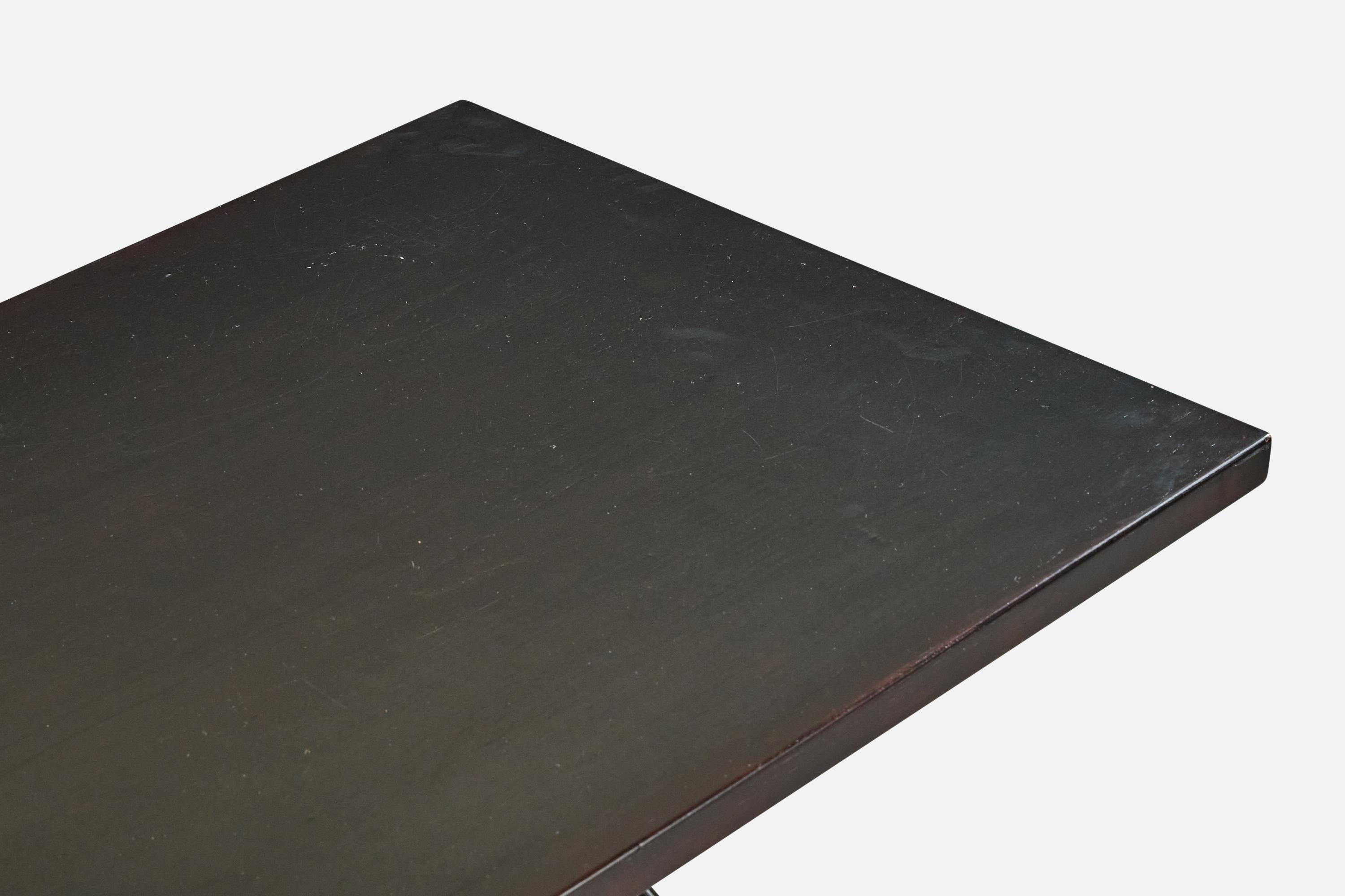 Bengt Johan Gullberg, Console Table, Metal, Wood, Sweden, 1950s mediados del siglo XX en venta