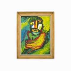 Bengt Lindström, Acrylic on Cardboard, Signed