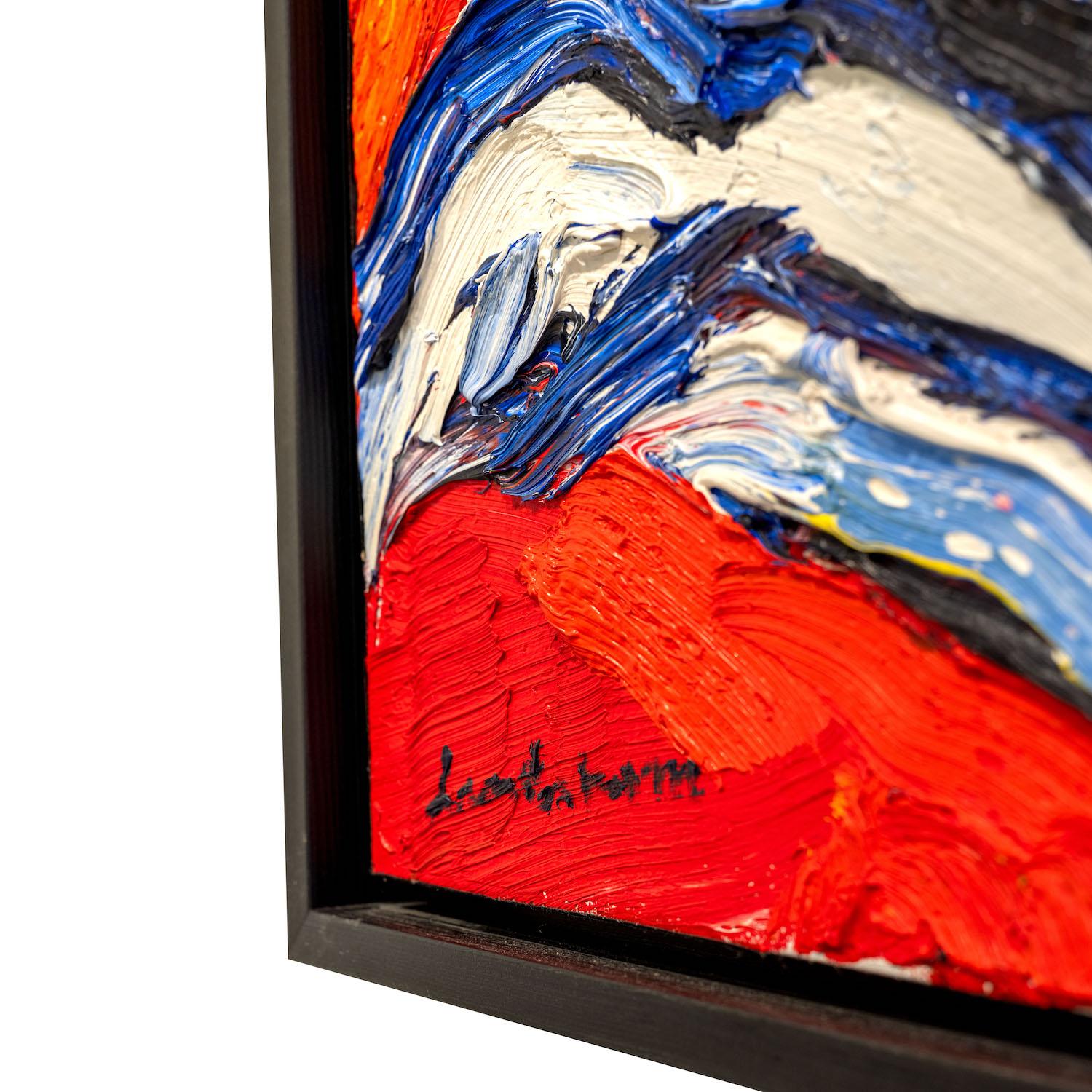 Der Mann des Mitgefühls (Zeitgenössisch), Painting, von Bengt Lindström