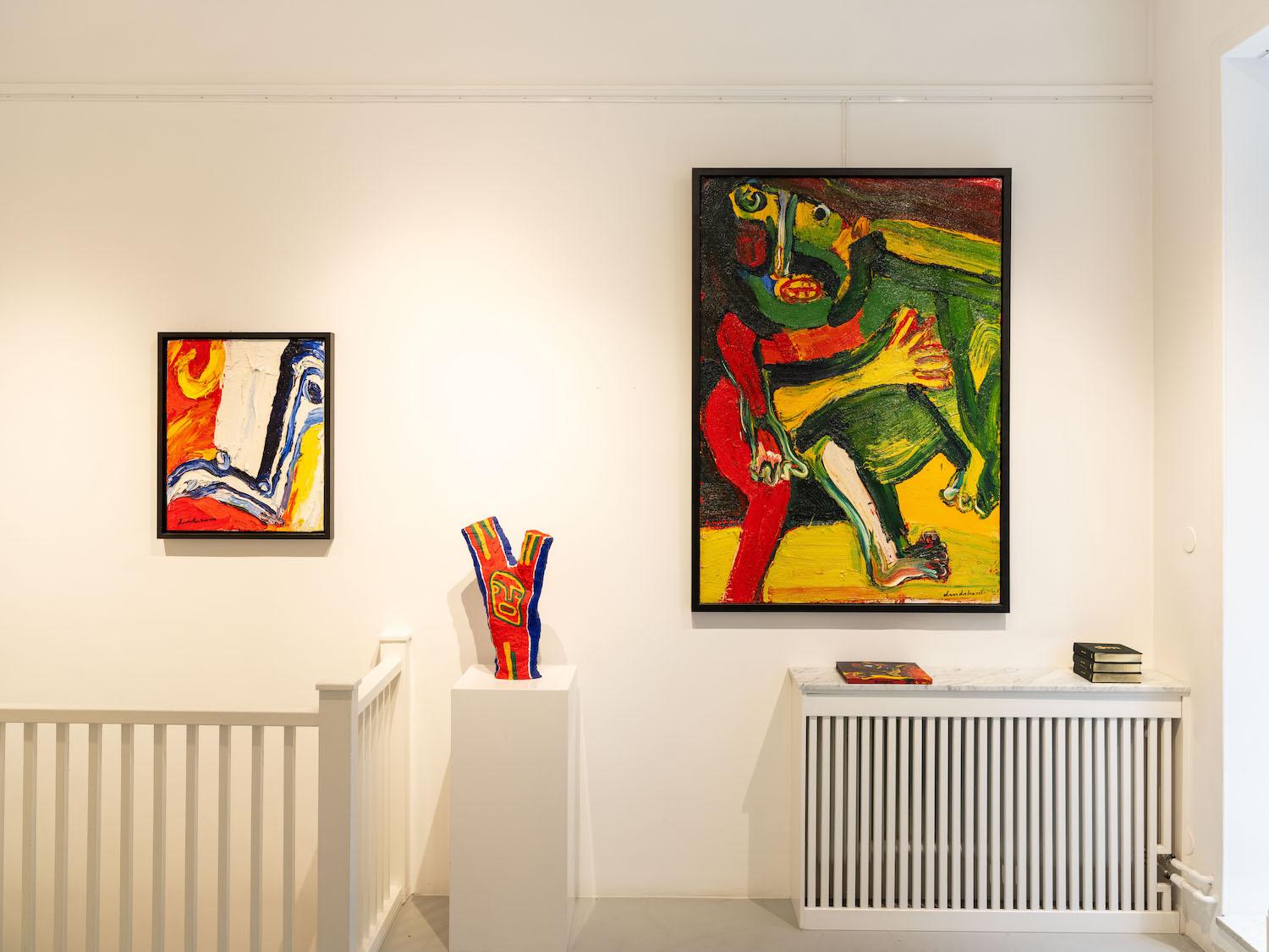 Größe des Kunstwerks: 73x60 cm 
Rahmengröße: 79x66x5 cm 
Vom Künstler signiert und verso betitelt.
Kostenloser Versand weltweit. 

Bengt Lindström war ein großer Mann aus dem mittleren Teil der Provinz Norrland, geboren am 3. September 1925 in