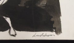 Polka, 1965 - gouache, 63x48 cm., framed