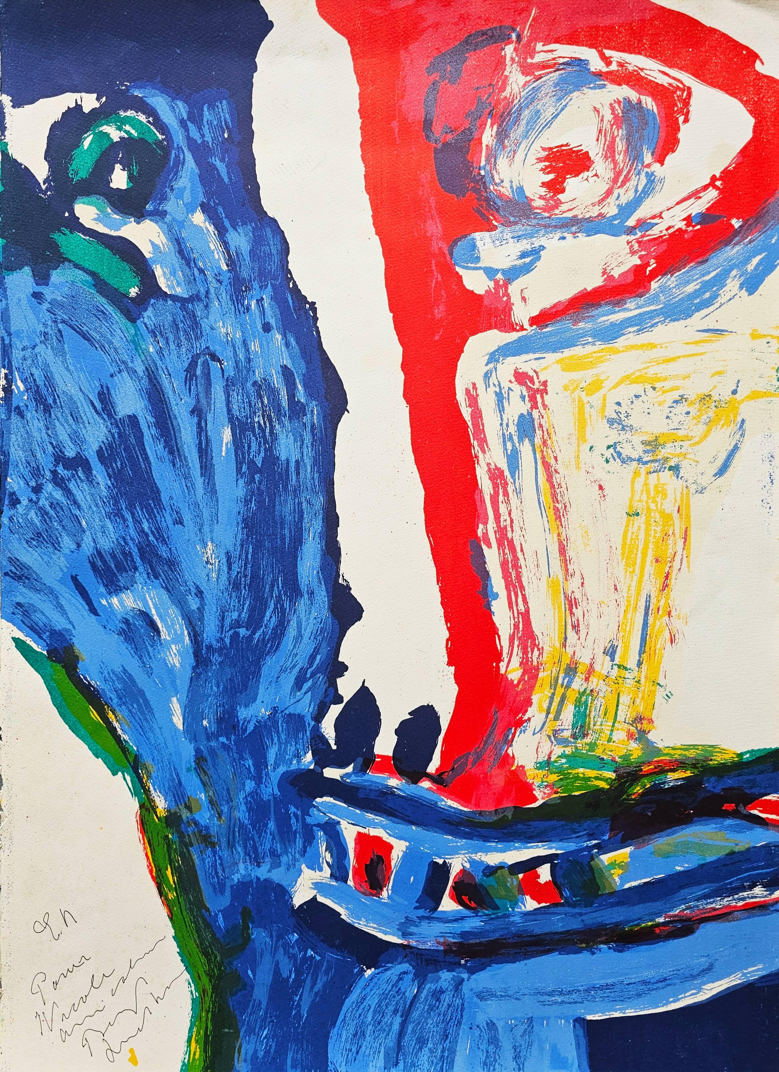 Print di Bengt Lindström - Le Visage