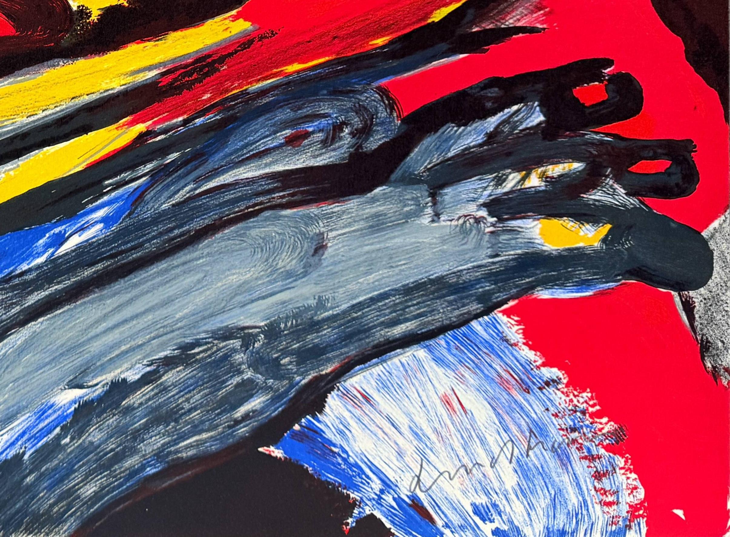 Bengt Lindström (1925-2008) - L'homme et son chien

Litografia del 1990.

Edizione di 100 esemplari.

Dimensioni dell'opera: 56 x 76 cm.

Firmato a mano.

L'opera è in condizioni eccellenti.