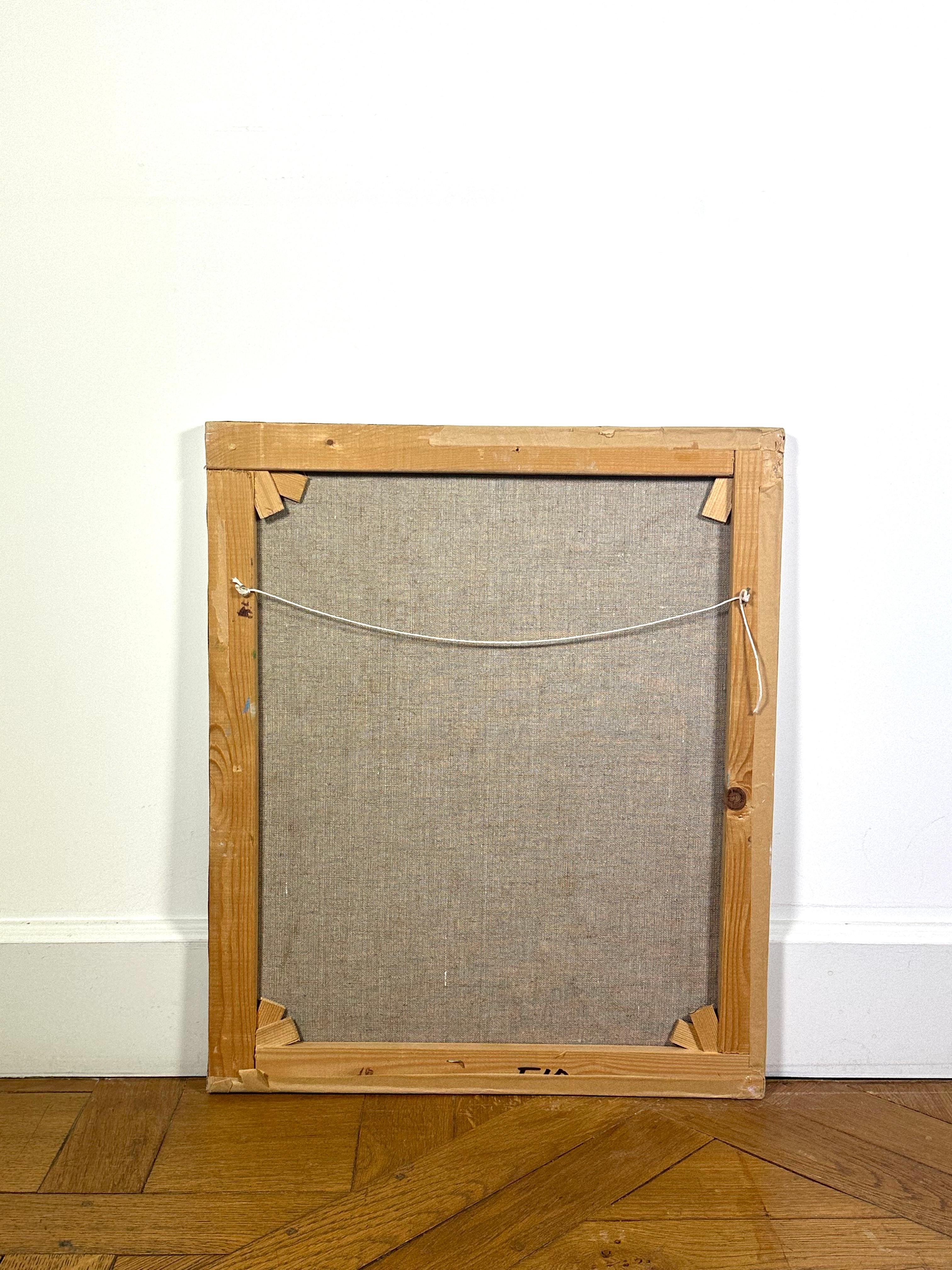 
Bengt Olson Gemälde , Öl/Acryl auf Leinwand signiert vom Künstler
 Abmessung der Leinwand 47 cm X 55 cm
Guter Zustand
Bengt Olson, geboren am 22. Juni 1930 in Kristinehamn,[1] ist ein schwedischer Maler, Grafiker und Bildhauer, der den größten Teil