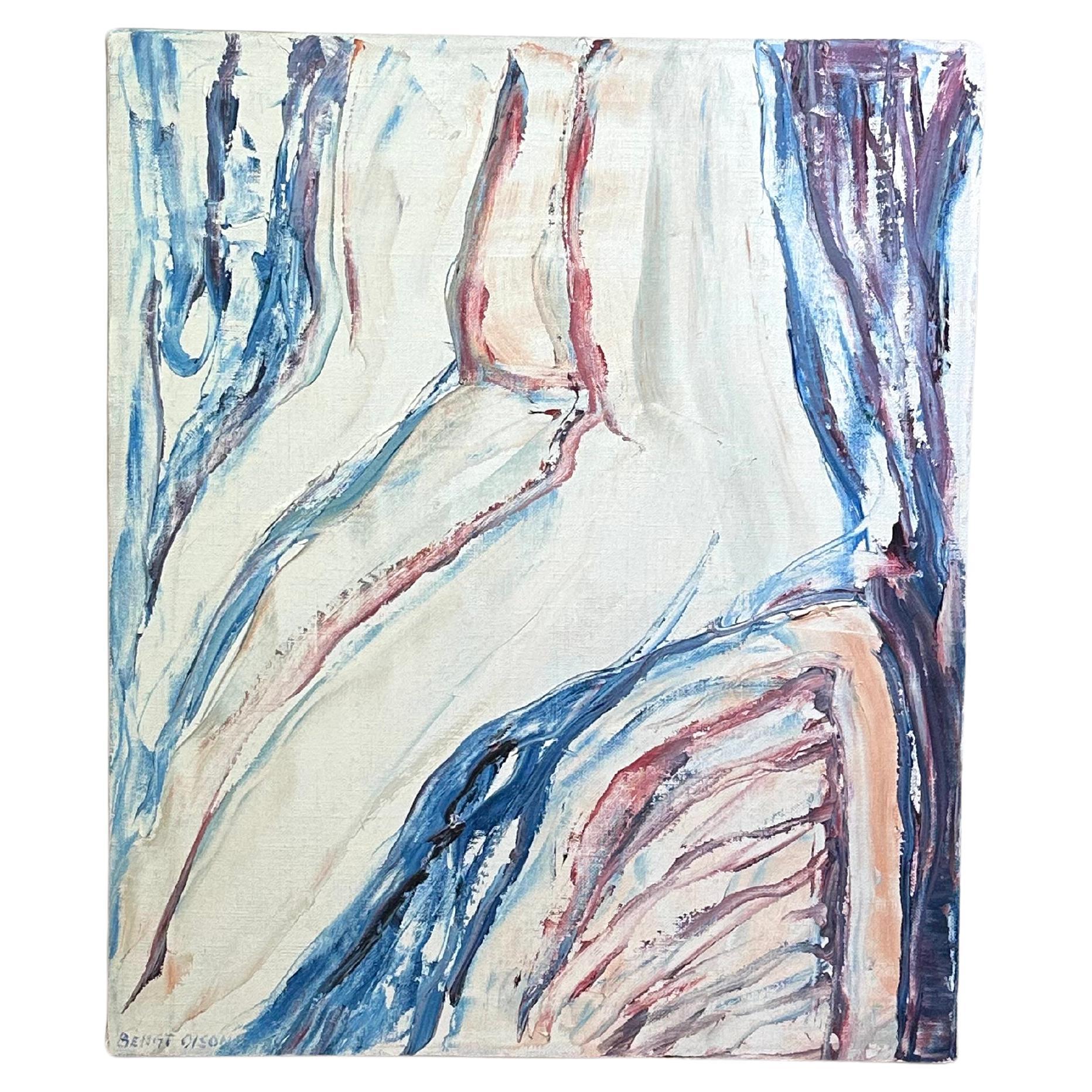 Bengt Olson painting , oil on canvas signed