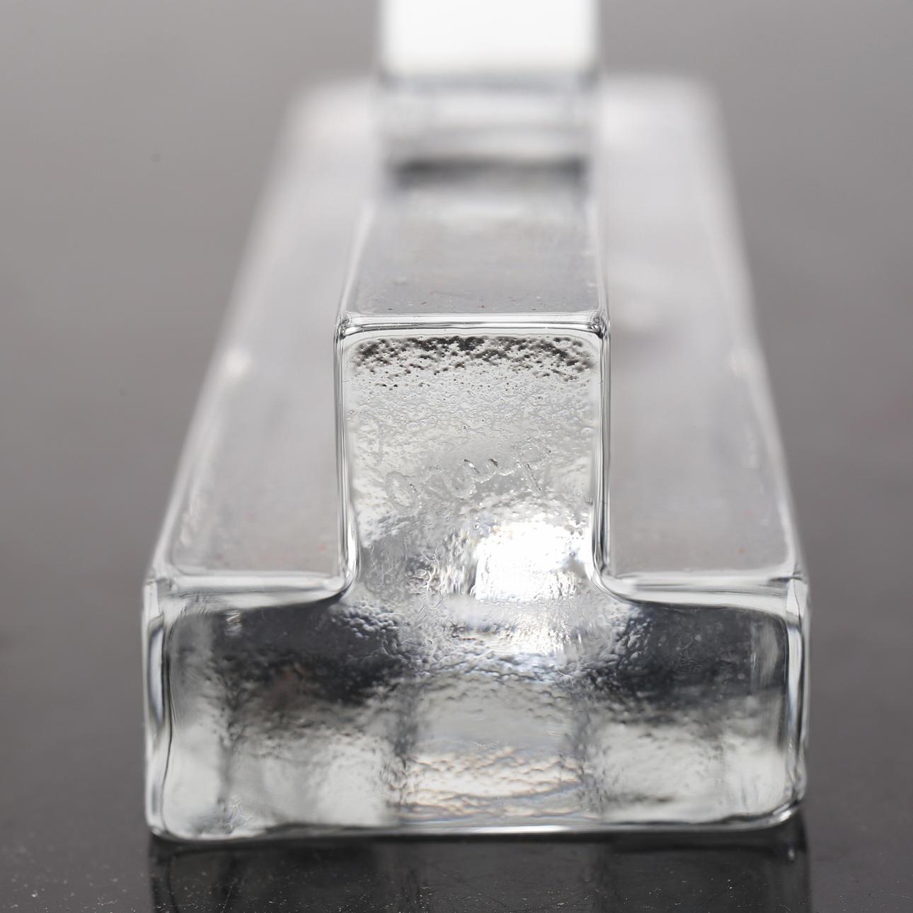 Vetro artistico Bengt Orup per Johansfors Glasbruk, Scultura in vetro moderna scandinava 1960s in vendita