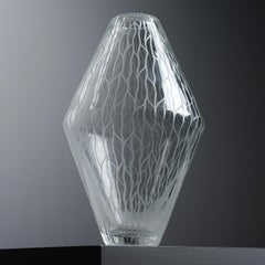 Bengt Orup, Johansfors - Vase décoratif abstrait XL, Suède, 1963