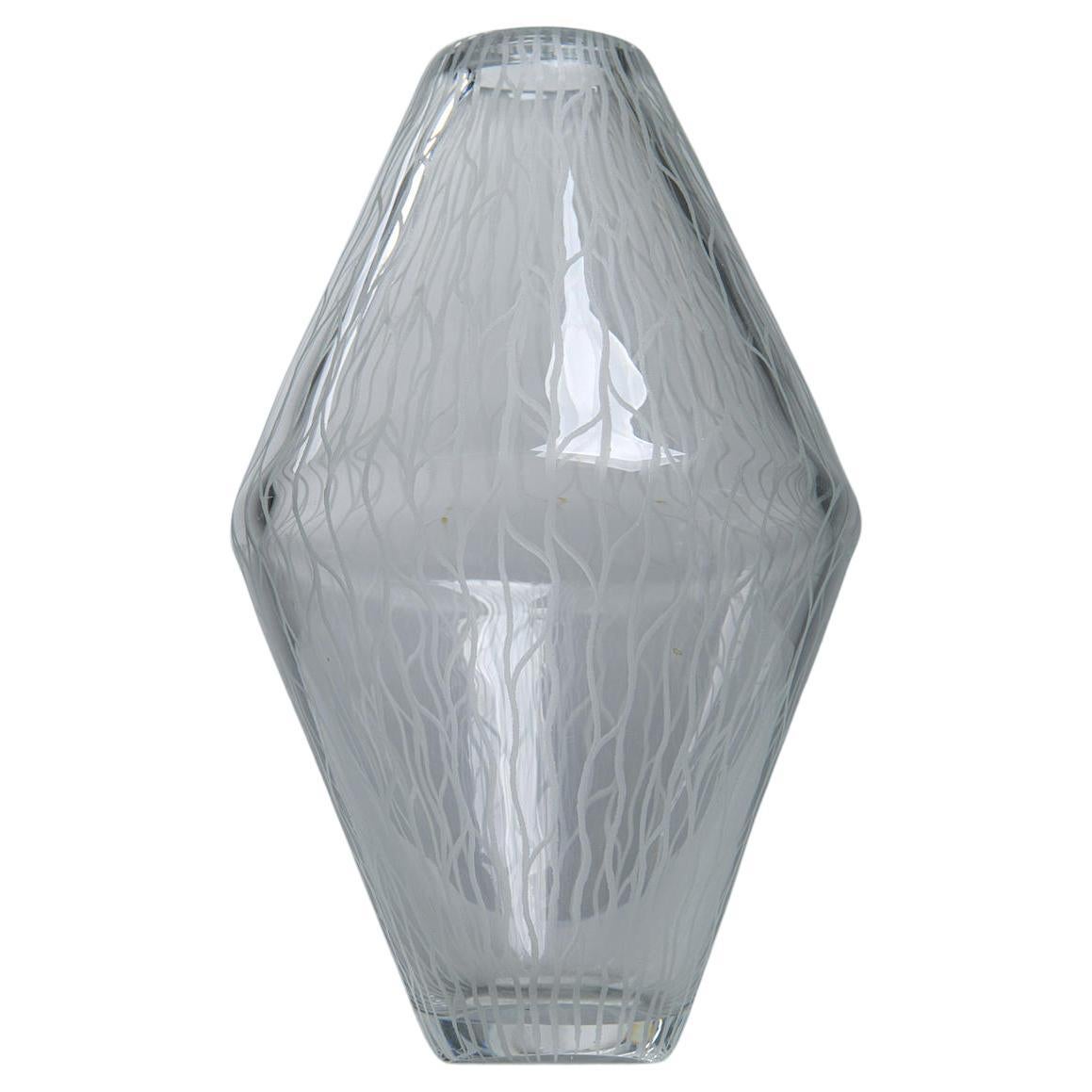 Bengt Orup, Johansfors - Vaso decorativo astratto XL, Svezia, 1963