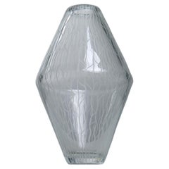 Bengt Orup, Johansfors – XL Abstract Decor Vase, Sweden, 1963 Rare Bengt Orup, Johansfors – XL Abstract Decor Vase, Sweden, 1963 Rare