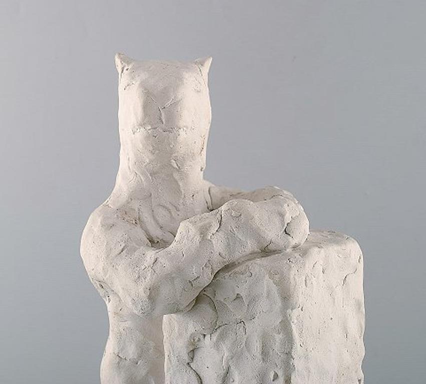 Bengt Pontus Kjerrman, Danish-Swedish Sculptor, Sculpture in Plaster In Good Condition For Sale In Copenhagen, DK