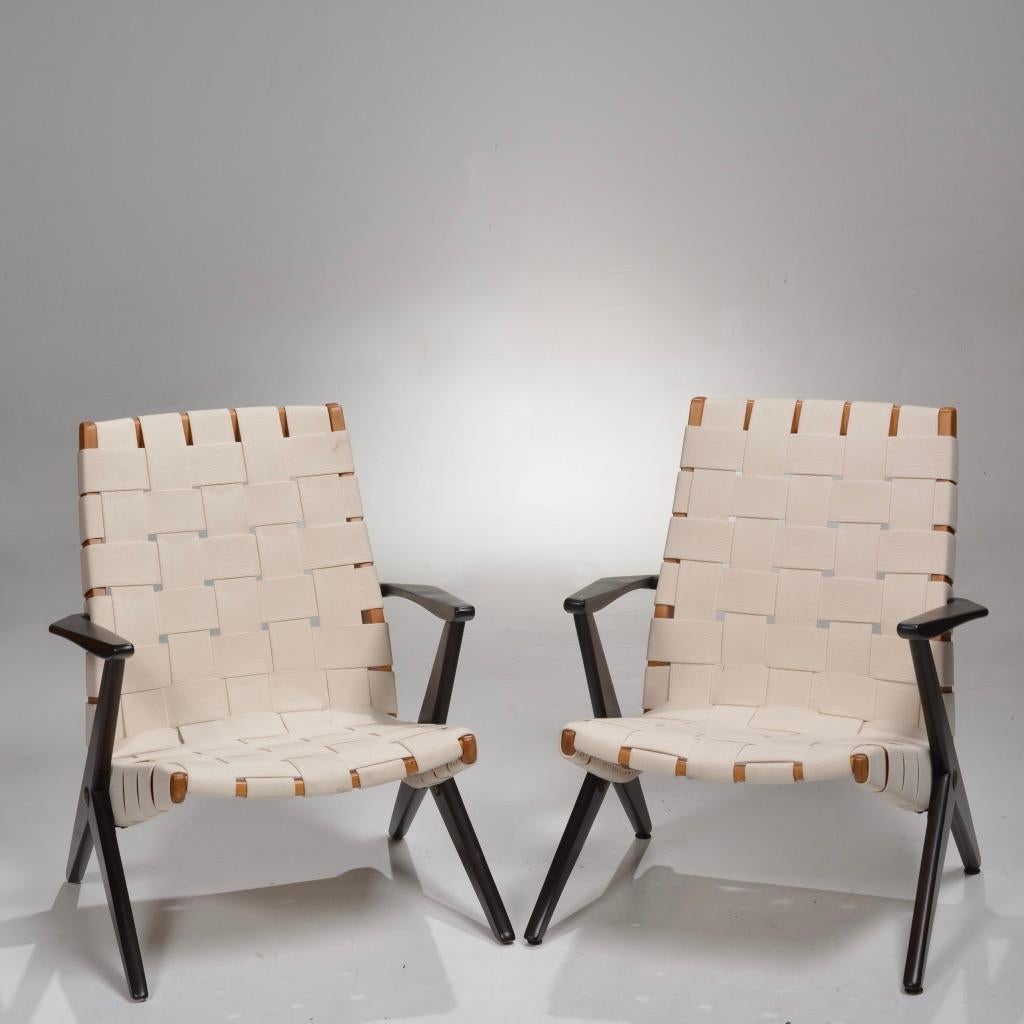 Bengt Ruda Easy Chairs by Nordiska Kompaniet, Sweden 4