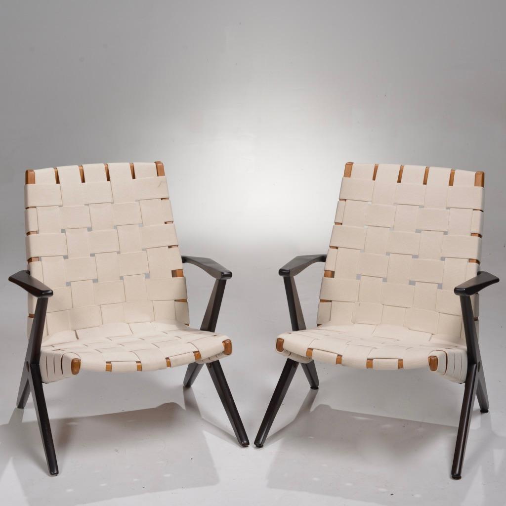 Bengt Ruda Easy Chairs by Nordiska Kompaniet, Sweden 5