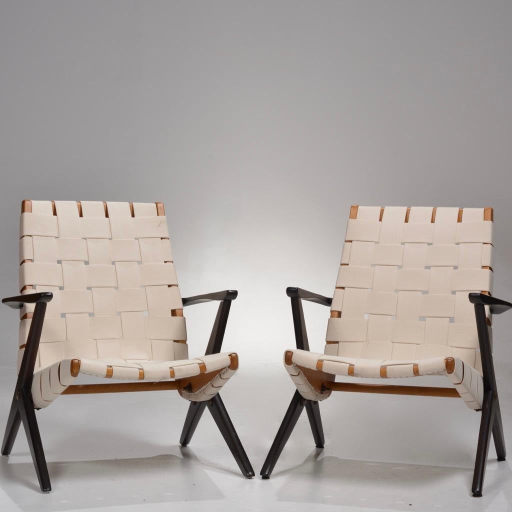 Bengt Ruda Easy Chairs by Nordiska Kompaniet, Sweden 6