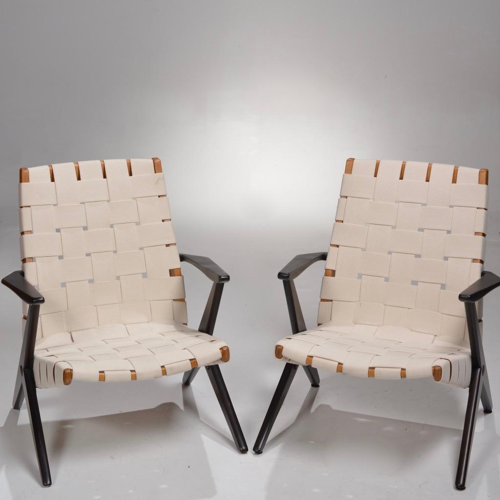 Bengt Ruda Easy Chairs by Nordiska Kompaniet, Sweden 8