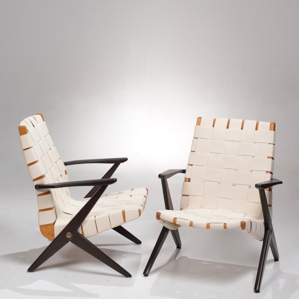 Bengt Ruda Easy Chairs by Nordiska Kompaniet, Sweden 9