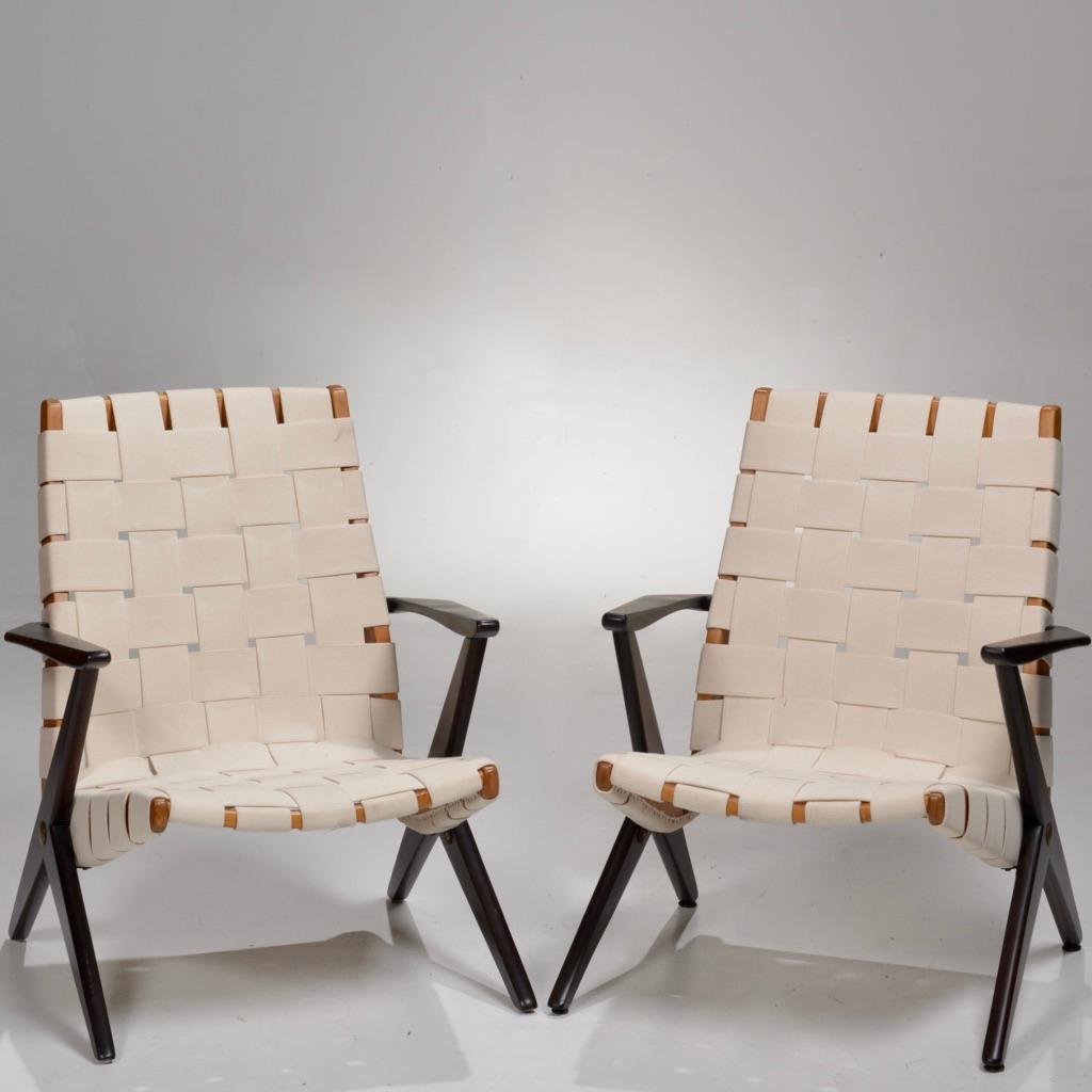 Bengt Ruda Easy Chairs by Nordiska Kompaniet, Sweden 10