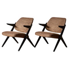 Bengt Ruda for Nordiska Kompaniet Pair of Chairs from the 'Trivia' Series