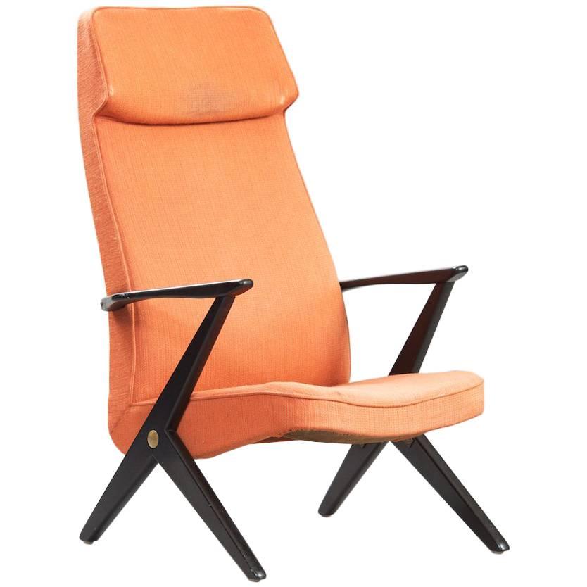 Bengt Ruda, chaise à haut dossier "Triva" du milieu du siècle dernier pour Nordiska Kompaniet en vente