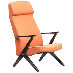 Bengt Ruda Midcentury High Back "Triva" Chair for Nordiska Kompaniet