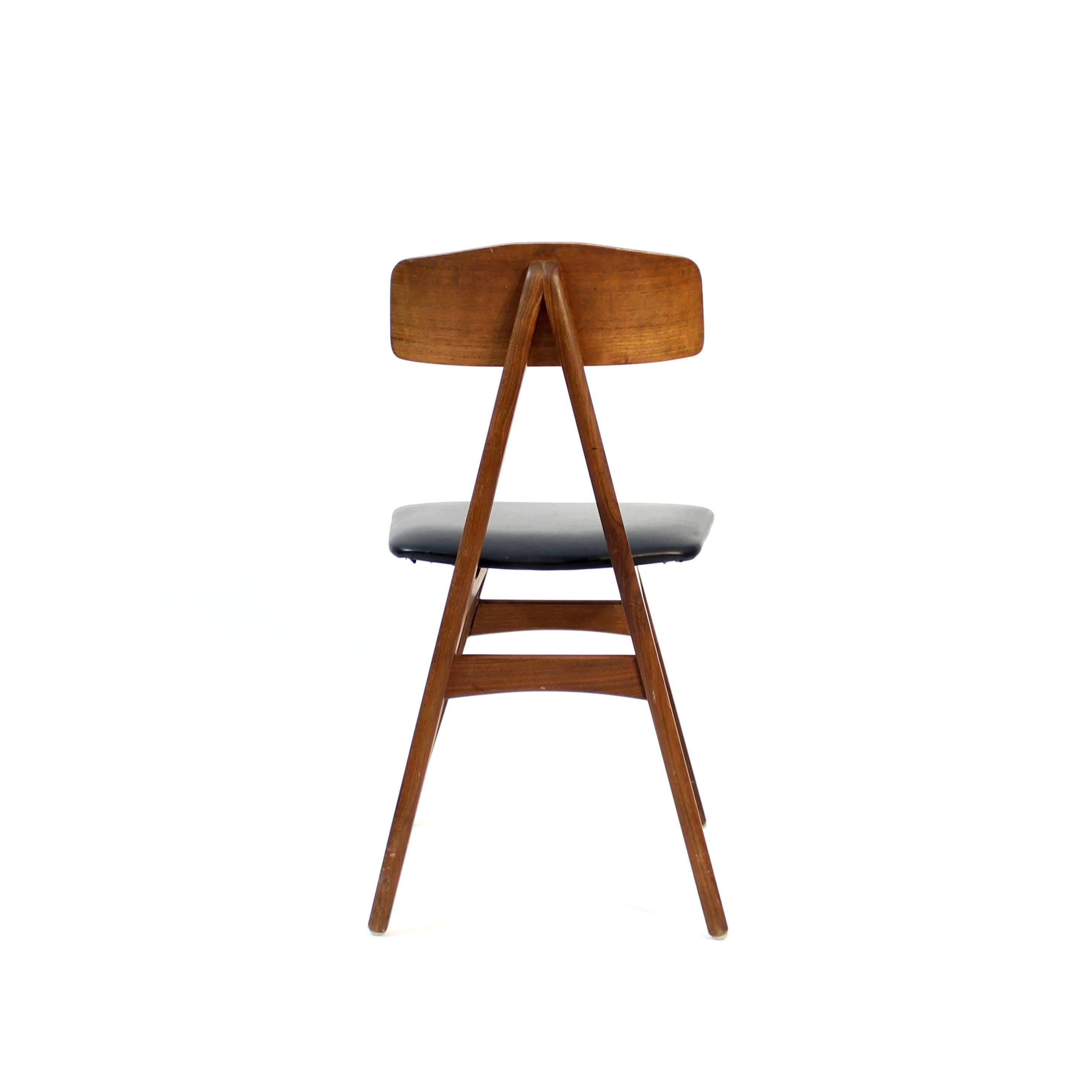 Bengt Ruda, Nizza teak chair for IKEA, 1959 For Sale 1