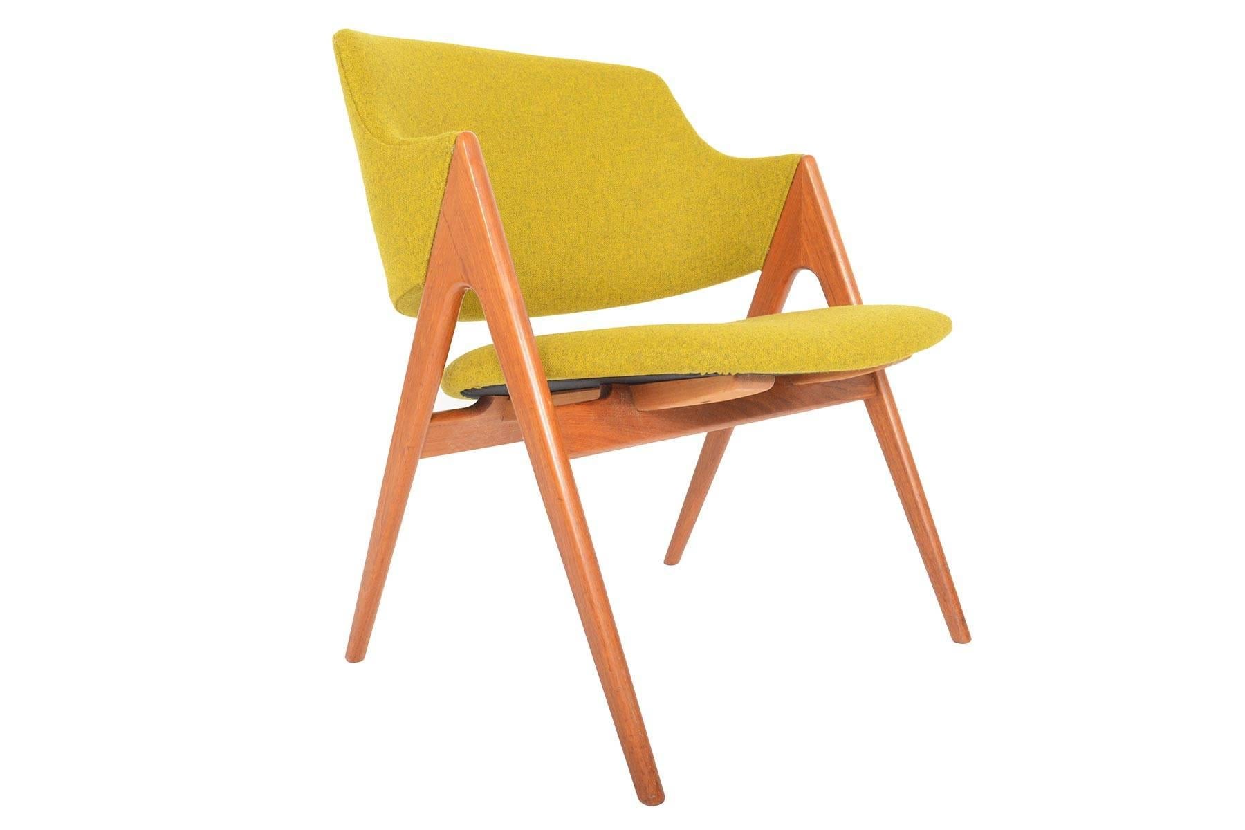 Scandinavian Modern Bengt Ruda Patrik Lounge Chair in Teak