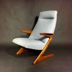 Bengt Ruda "Z" Armchair for Nordiska Kompaniets, Sweden, 1950s