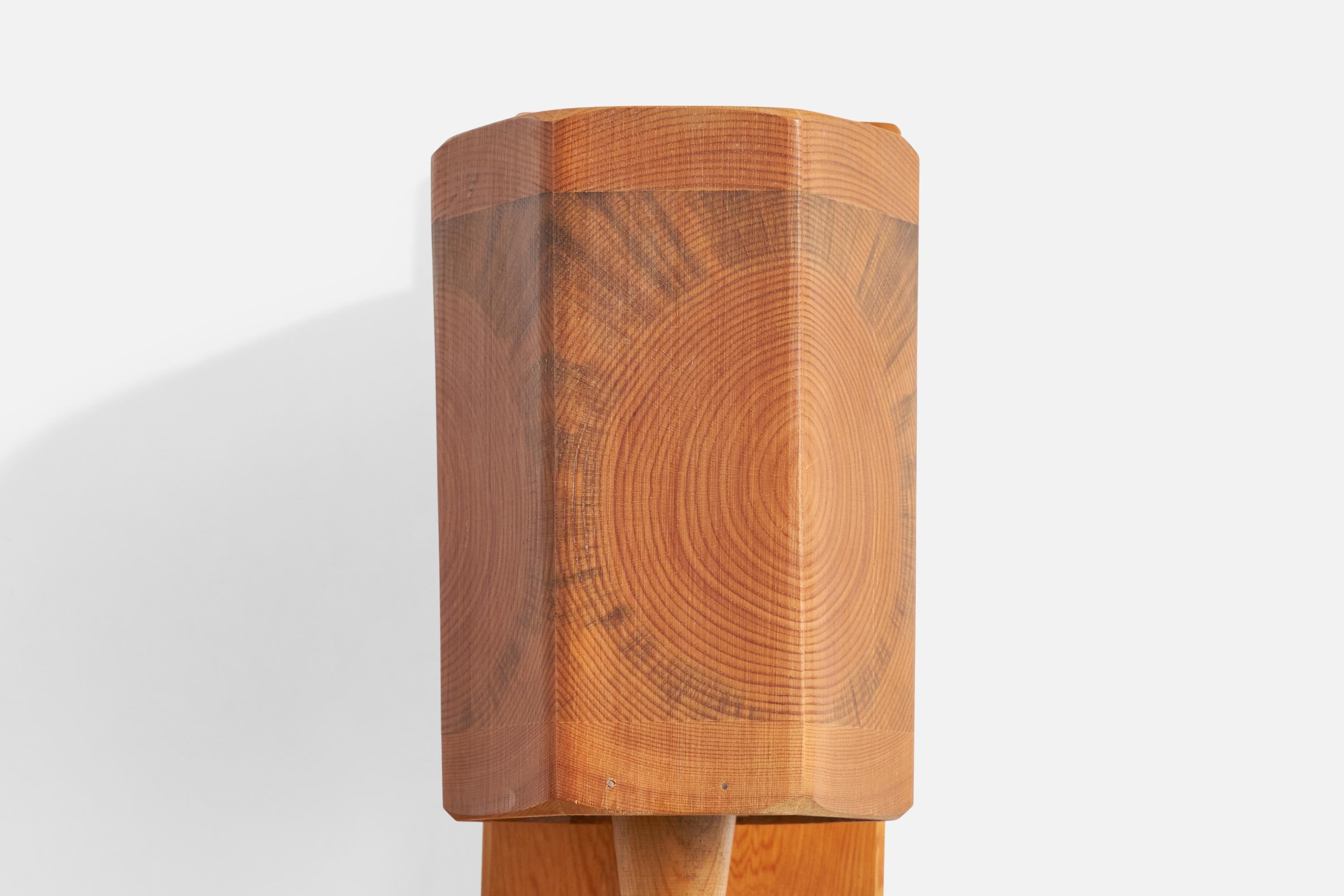 Bengt Slöjdare, Wall Lights, Pine, Sweden, 1970s For Sale 5