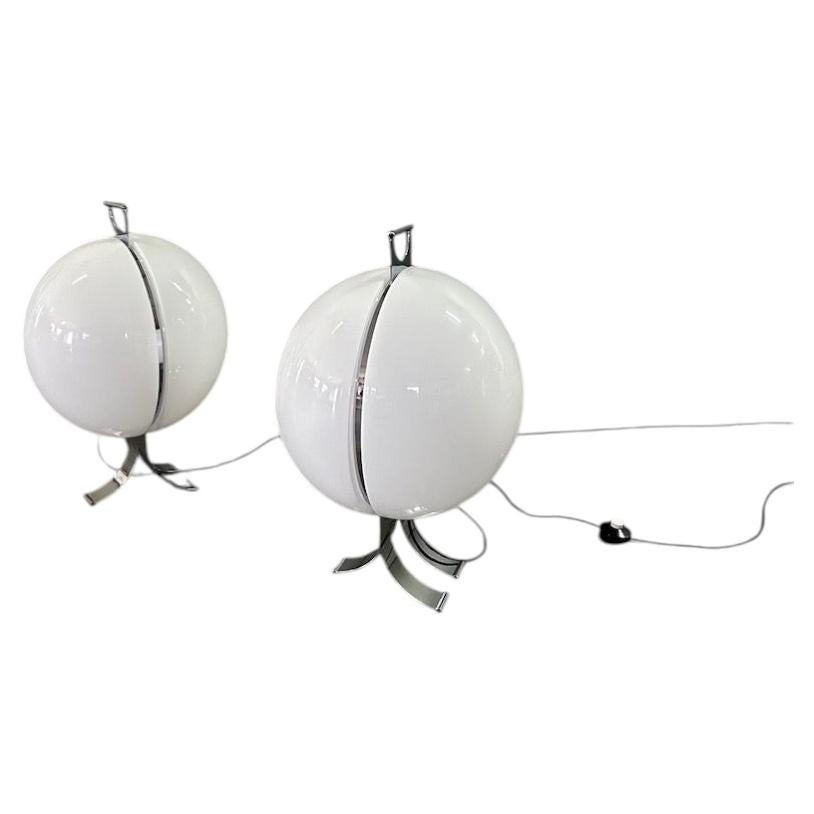 Beni Cucurru "Sfera" table/floor lamp for Valenti, Italy, 1970s