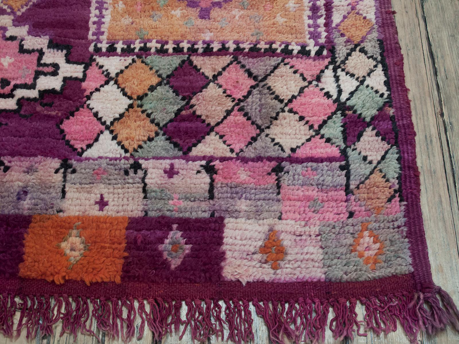 20th Century Beni Zemmour Berber Carpet 'DK-119-1' For Sale