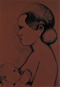 Balinesisches Mutter- und Kindkind