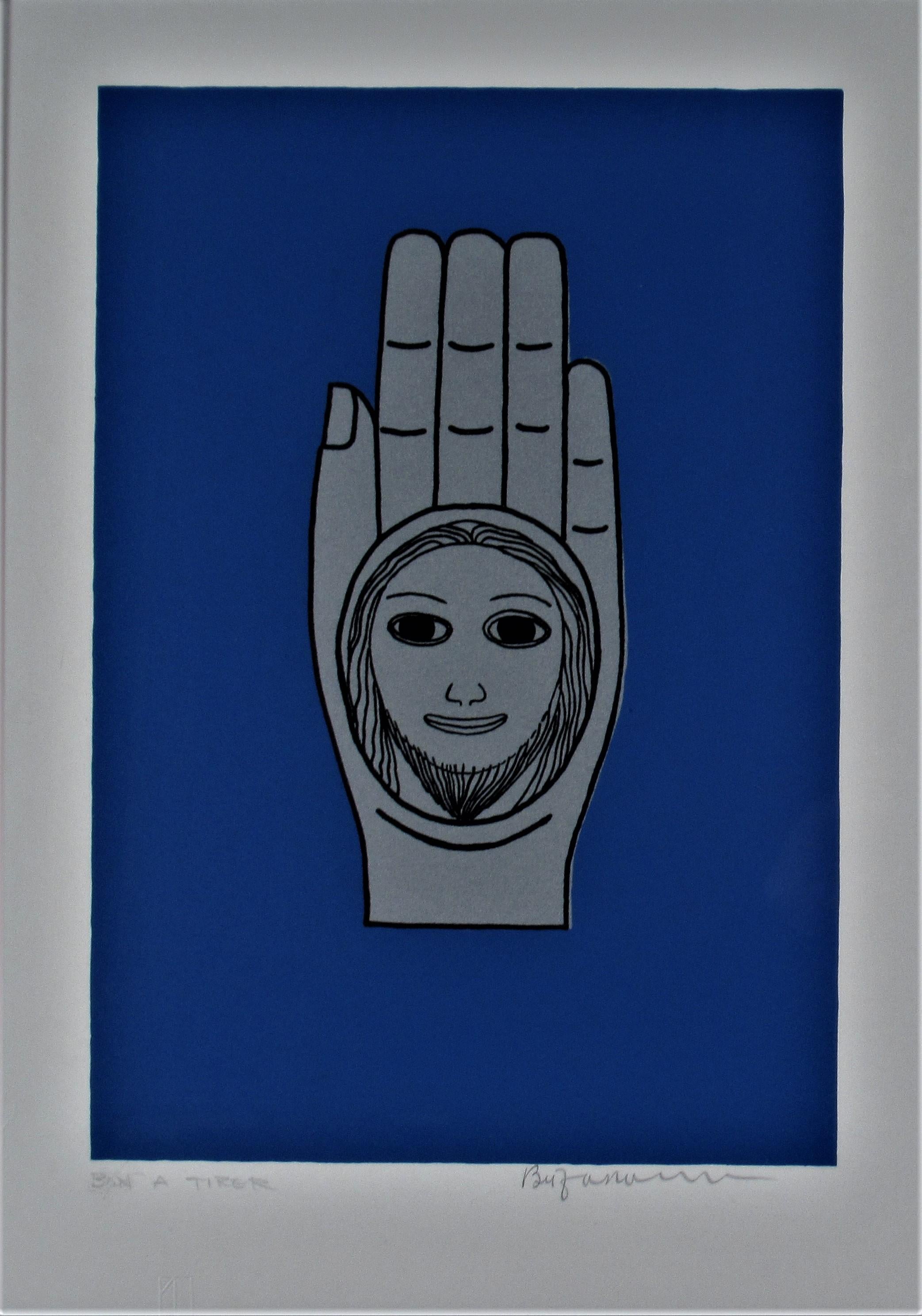 Hand of Peace - Print by Beniamino Bufano