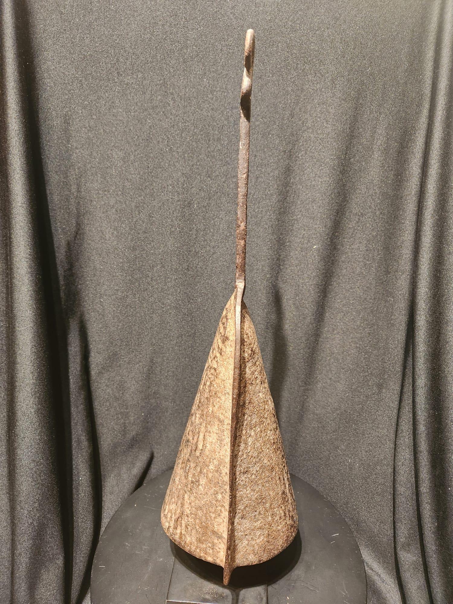 African Benin Iron Striker Bell For Sale