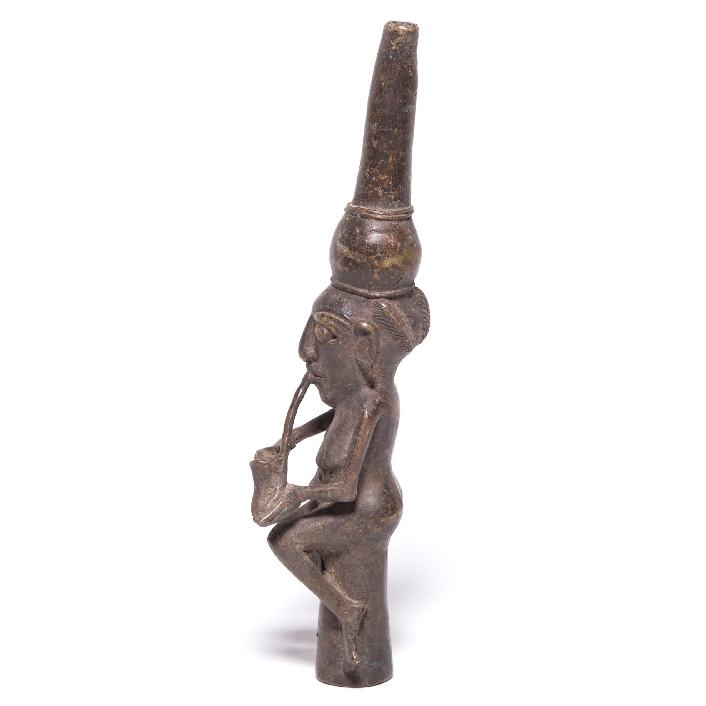 World-renowned for high-quality lost wax casting, the city of Benin in West Africa has been a leading producer of fine cast brass and bronze sculptures since as early as the 16th century. Most Benin bronze objects were commissioned specifically for