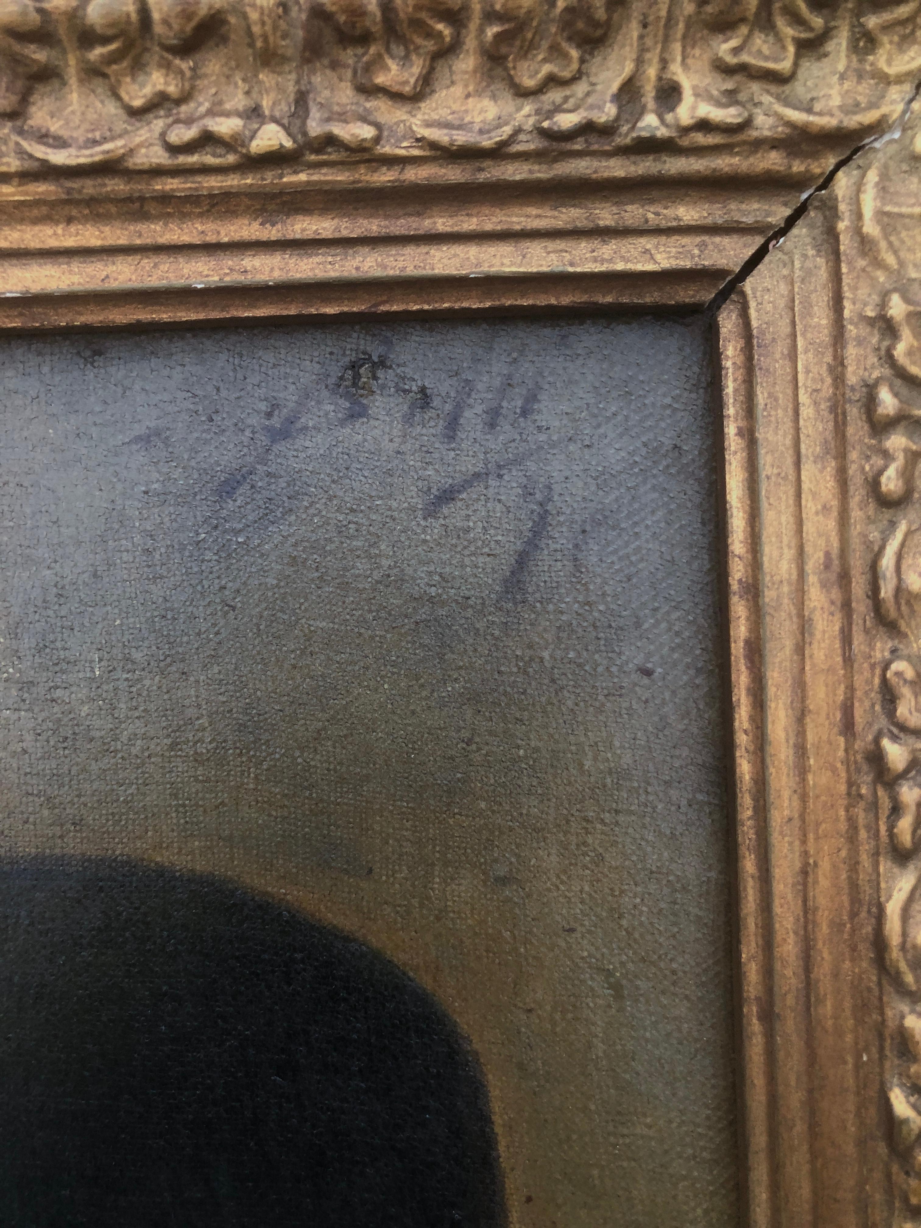 Moschettiere olio su tela - Painting Scuola italiana di Benito Belli