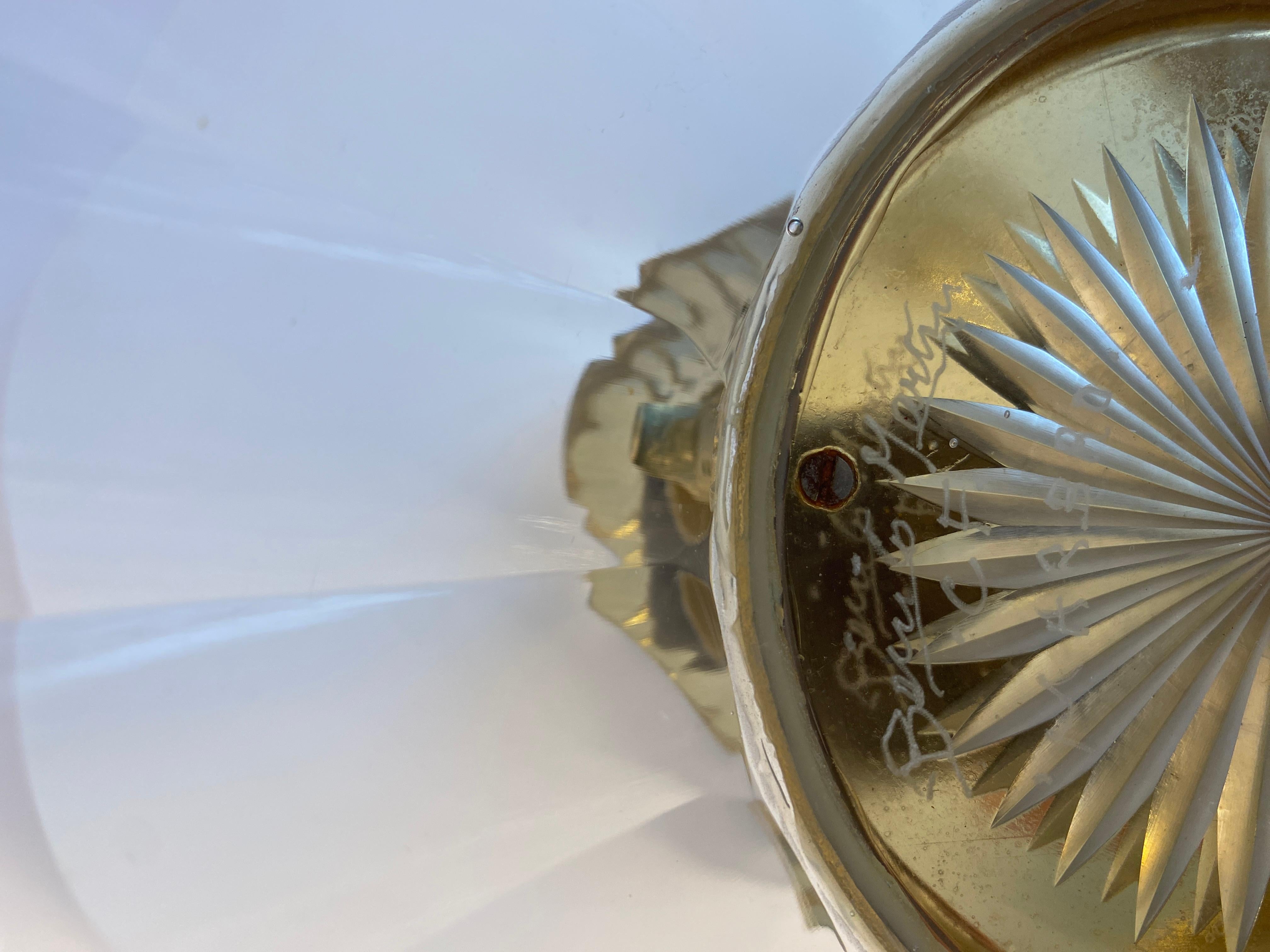Monumental Caviar Bowl Crystal and Ormolu or Bronze Dore Dolphin Centerpiece
by Cristal Benito,
Monumental Cristal Benito Fabergé Style Caviar Server with Vodka Glasses,
Monumental Caviar Bowl by Martin Benito.

Offered for sale is a monumental 20