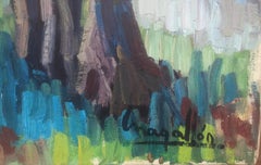 Spanische Landschaft Postimpressionismus Öl auf Leinwand Gemälde Spanien Europa