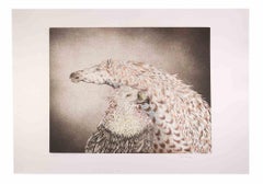 Eagle and Horse - Etching by Benito Trolese - 1990s