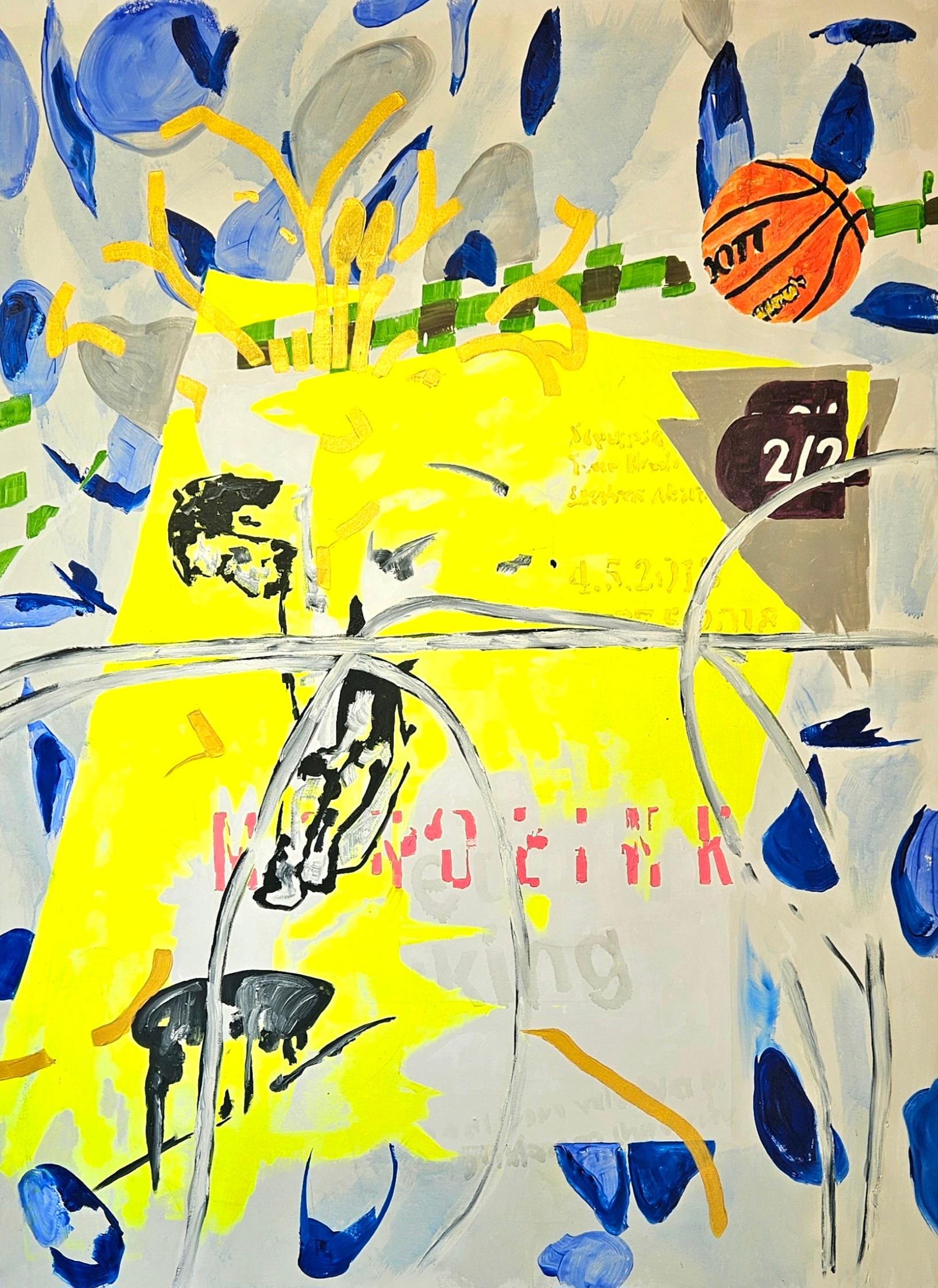 Abstract Painting di Benjamin Aitala - Senza titolo (3783)