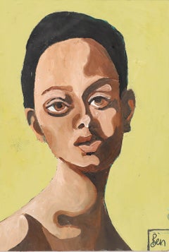 Ben Carrivick - Contemporary Oil, Almond Eyes