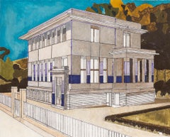 Ben Carrivick - Contemporary Oil, Architectural Study