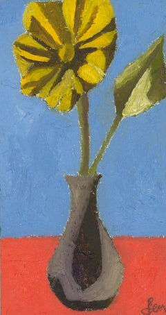 Ben Carrivick - Contemporary Oil, Yellow Gazania