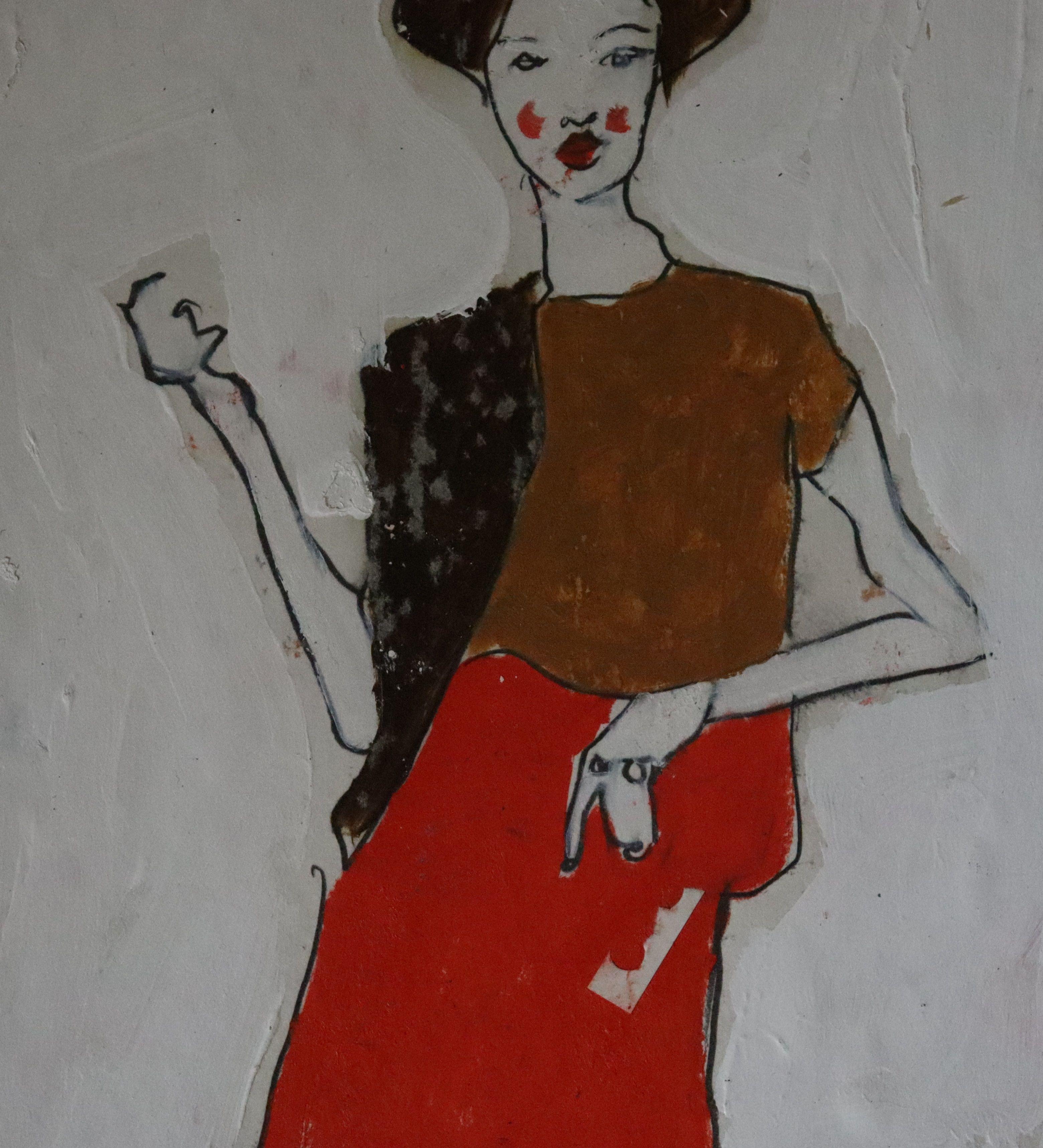 Dipinto a olio  il dipinto è montato su cartoncino :: Pittura :: Impressionista :: Questo pezzo viene fornito con un certificato ufficiale di autenticità firmato dall'artista :: Pronto da appendere: No :: Firmato: Yes :: Posizione della firma: in