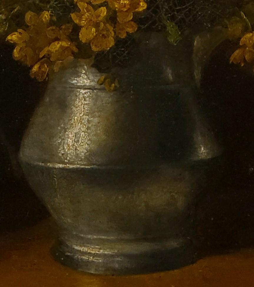 Still Life of Yellow Flowers by Benjamin Champney 3
