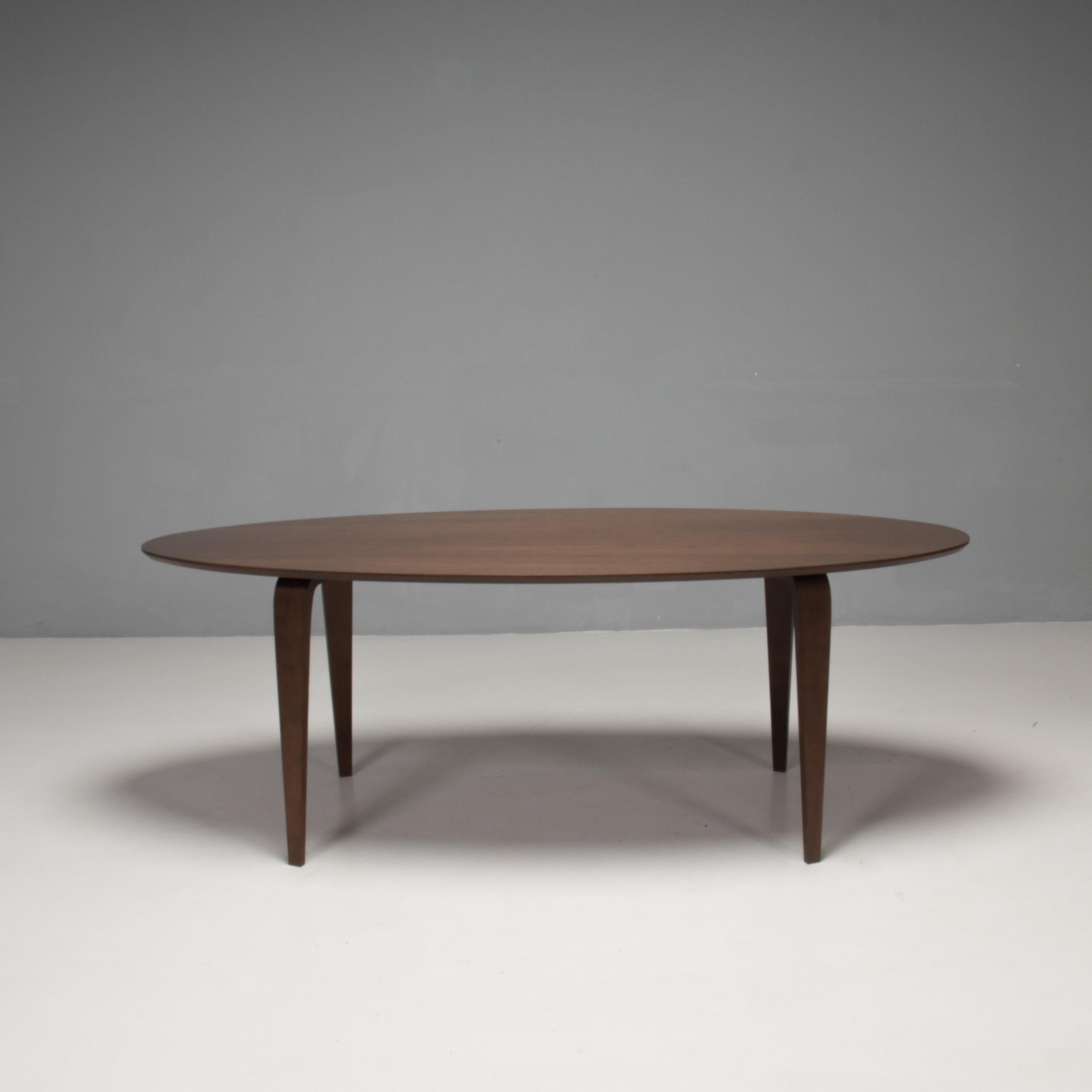 American Benjamin Cherner Classic Walnut Oval Dining Table, 2013