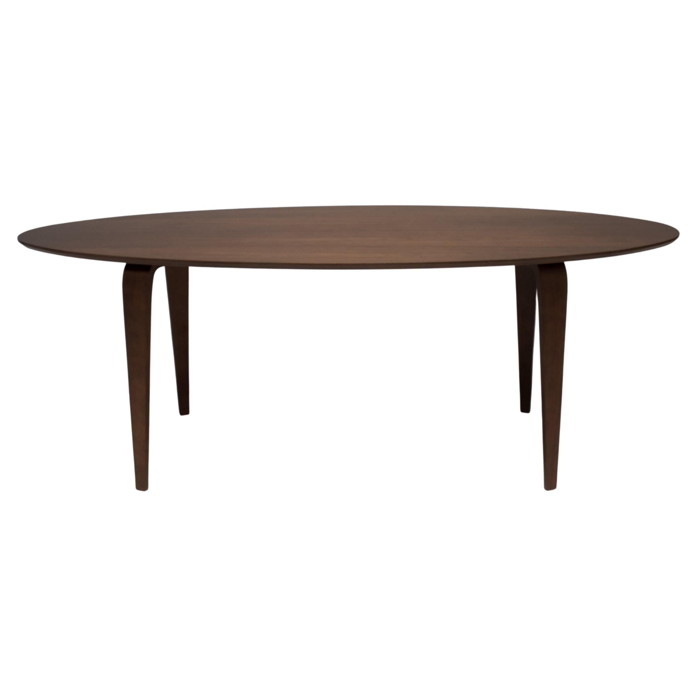 Benjamin Cherner Classic Walnut Oval Dining Table, 2013