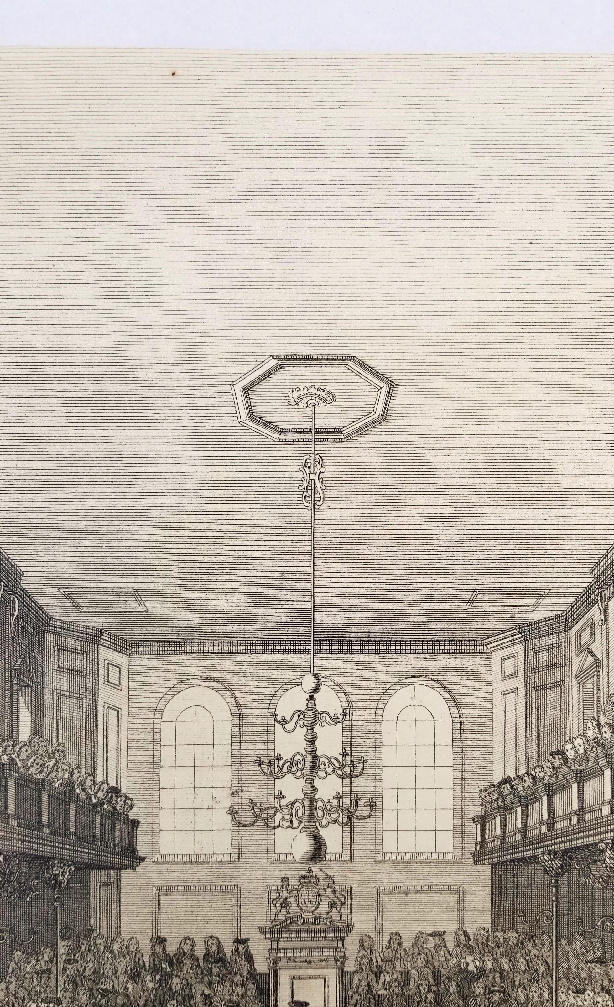 A View of the House of Commons /// George II English Parliament London England For Sale 2