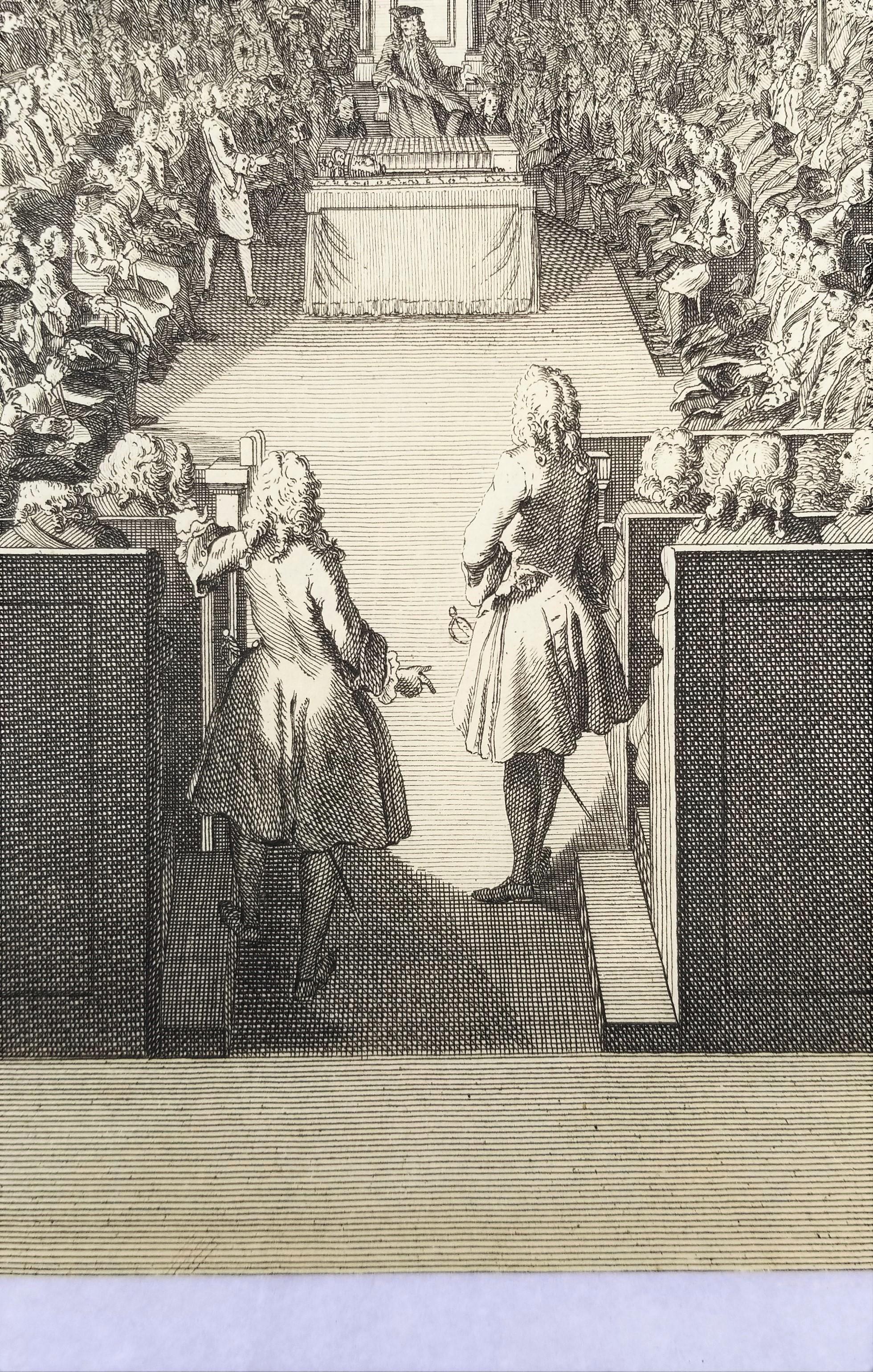 A View of the House of Commons /// George II English Parliament London England For Sale 3