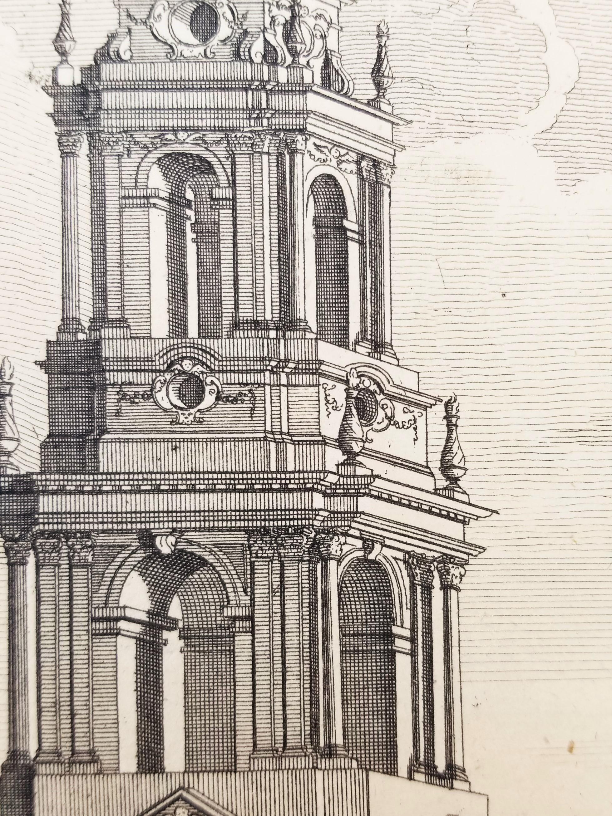La perspectiva suroeste de la iglesia de Santa María en el Strand /// William Maitland en venta 8