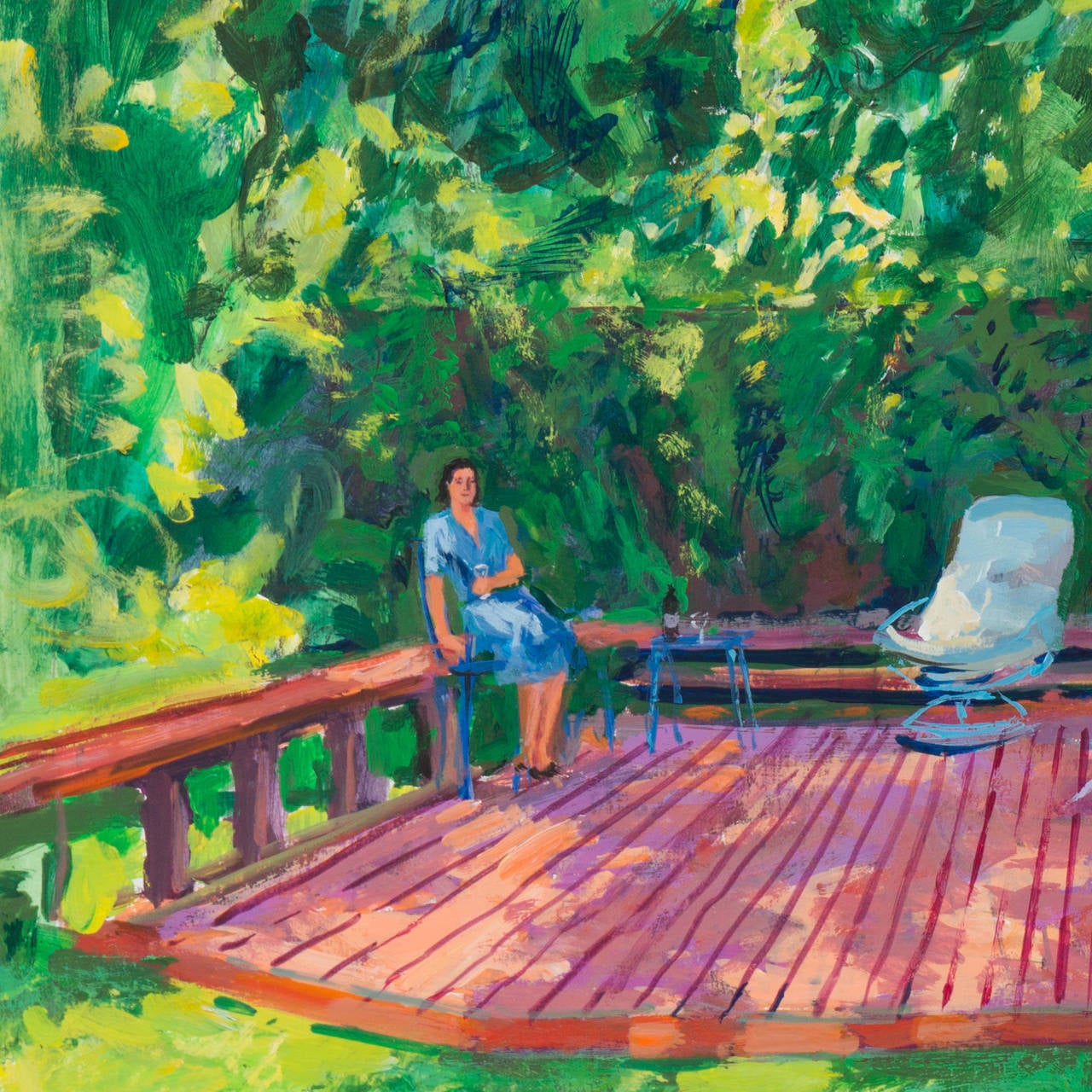 'Happy Hour', PAFA, Philadelphia Artist, Art Institute of Chicago, NAD - Painting by Benjamin Eisenstat