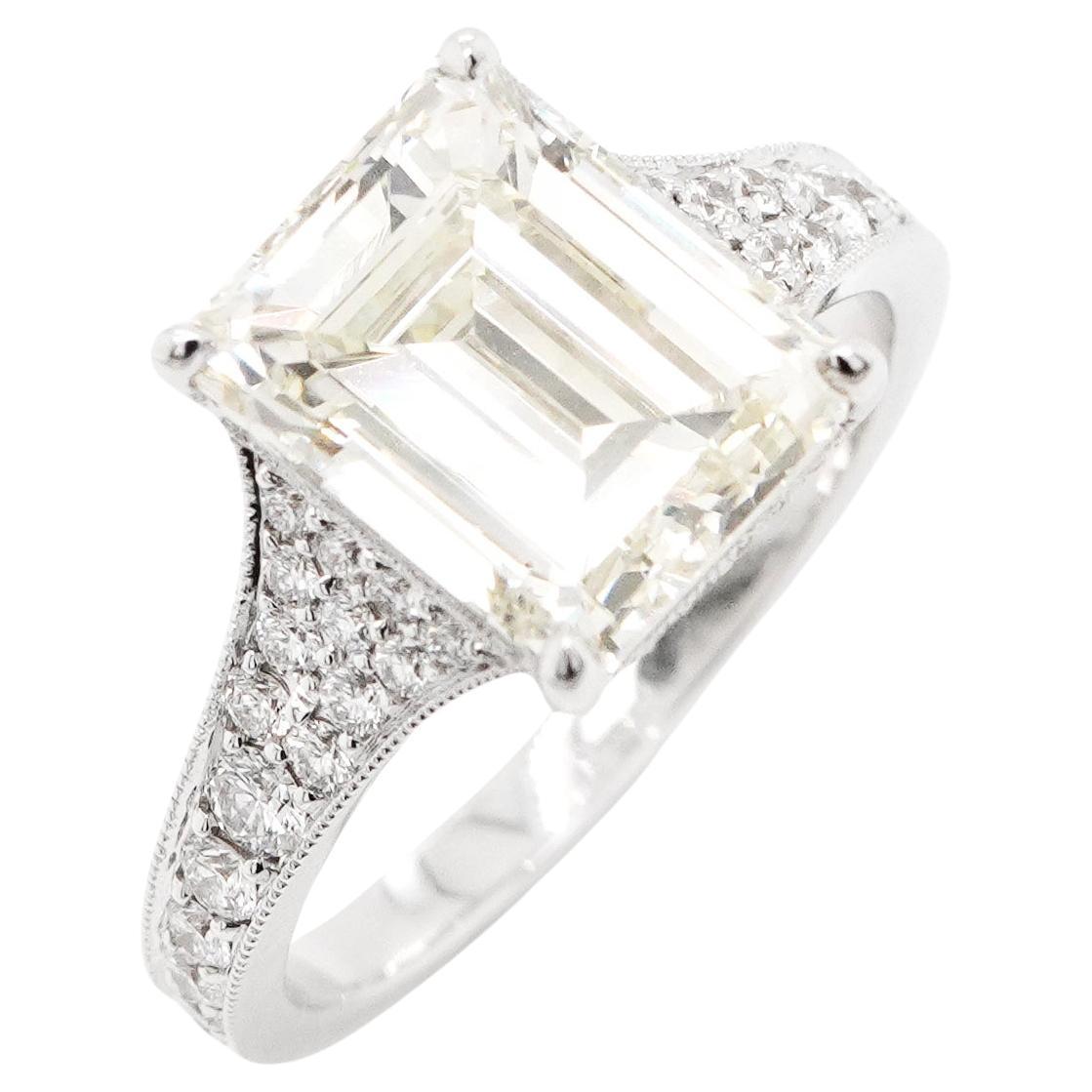 BENJAMIN FINE JEWELRY 3.44 cts Diamond 18K Ring For Sale